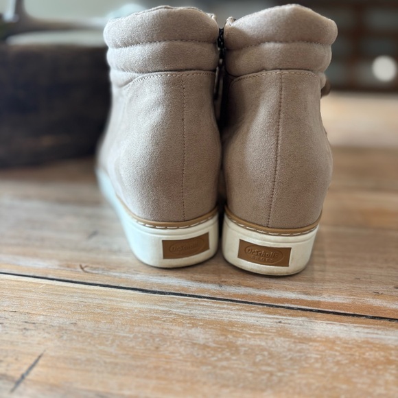 Dr Scholls Women's 8M Irene High Top Wedge Zip Lace Up Sneaker Boot - Picture 11 of 11